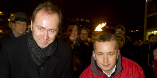 TAR OVER: Kulturminister Trond Giske er settestatsr�d for justisminister Knut Storberget. Foto: Heiko Junge / SCANPIX