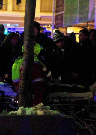 S�RET: Fire s�rede ble sendt til sykehus og legevakt. Foto: DANIEL DALE LAABAK