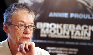 DR�MMEBIBLIOTEKAR: Og Brokeback Mountain-forfatter Annie Proulx. Foto: SCANPIX /EPA/VICTOR LERENA