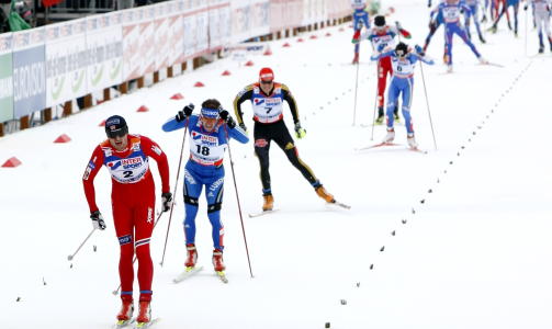 GULLSPURT: Petter Northug vant femmila i Liberec i dag.
Foto: Lise �serud / SCANPIX