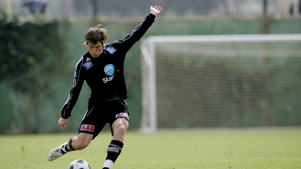 SCORET. Espen Ruud scoret da OB vant over S�nderjyske. Her fra tida som Odd-spiller. Foto: Stian Lysberg Solum / SCANPIX