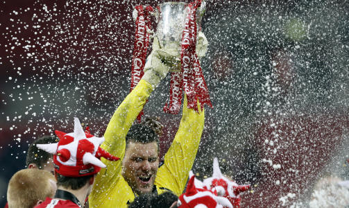 HELT: Ben Foster var mannen bak Manchester Uniteds ligacupseier, mente sir Alex Ferguson. SCANPIX/REUTERS/Darren Staples