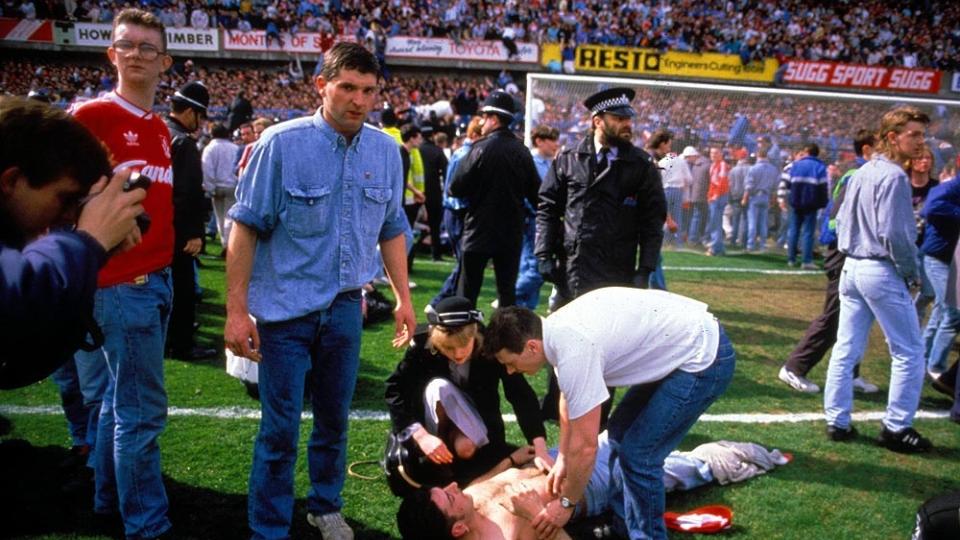 FOTBALL-ENGLANDS SVARTESTE DAG: 96 Liverpool-supportere mistet livet p� Hillsborough 15. april for 20 �r siden. Foto: AFP