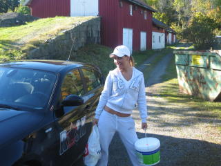 HVERDAGSLIV: Helen rask hjemme p� Nesodden. Foto: TV NORGE