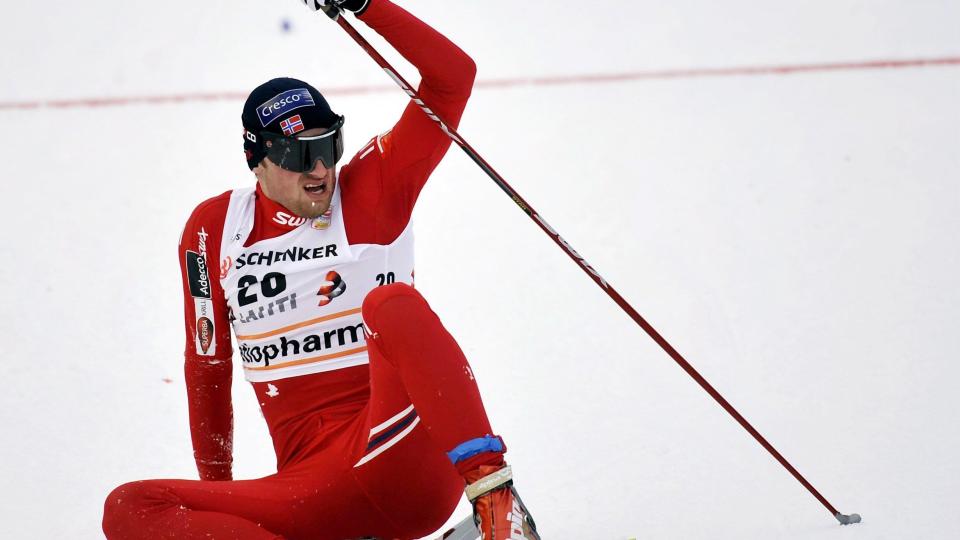 KAPRET VIKTIGE POENG: Petter Northug jr. endte p� 7. plass i dag - men han kan glede seg over at veien opp til Dario Cologne har blitt kortere. Foto: REUTERS