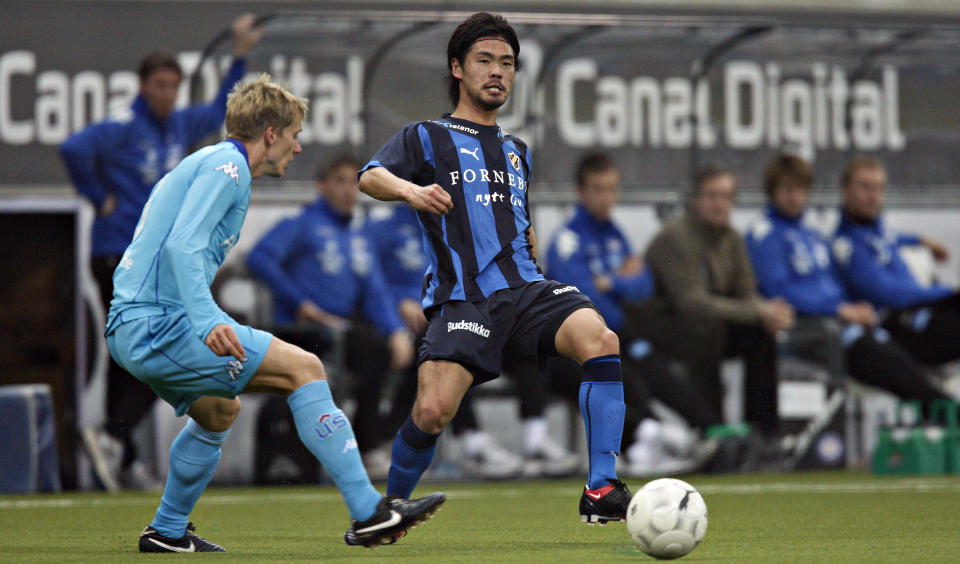 INGEN KNUTE P� TR�DEN: Daigo Kobayashi har fortsatt mye � jobbe med for � overkomme spr�kbarrieren, men japaneren har en fotballforst�else som gj�r ham enkel � forholde seg til p� banen.Foto: ARNT E. FOLVIK/DAGBLADET