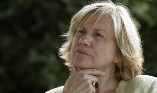 HOLDER 1. MAI-TALE: Litt etter klokka 15.00 i dag holder Gerd-Liv Valla 1. mai-tale i Hommelvik. Litt senere reiser hun hjem til Oslo, og er etter det Dagbladet kjenner til ferdig med dagens offisielle program. Foto: Terje Bendiksby / SCANPIX