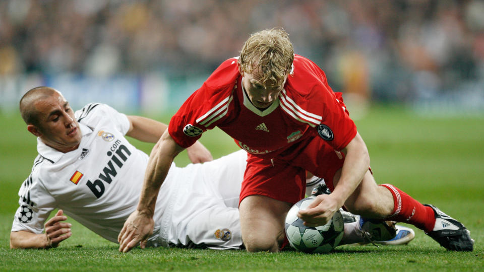 FORLATER REAL: Fabio Cannavaro og Real ble sl�tt ut av Champions League av Liverpool i v�r. Sesongen er italienerens siste i La Liga. Foto: AP/Andres Kudacki