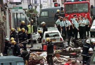 29 D�DE: 220 ble s�ret i angrepet i Omagh 15. august 1998. The Real IRA sto bak. Foto: EPA PHOTO/PA/PETE MORRISON