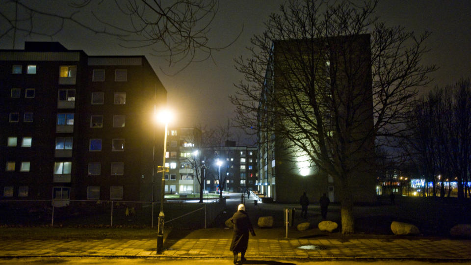 HIT G�R TUREN: Siv Jensen har brukt Malm�-bydelen Roseng�rd som skrekkeksempel p� hva �snikislamisering� og �ghettoisering� kan f�re til. Foto: Thomas Rasmus Skaug / Dagbladet