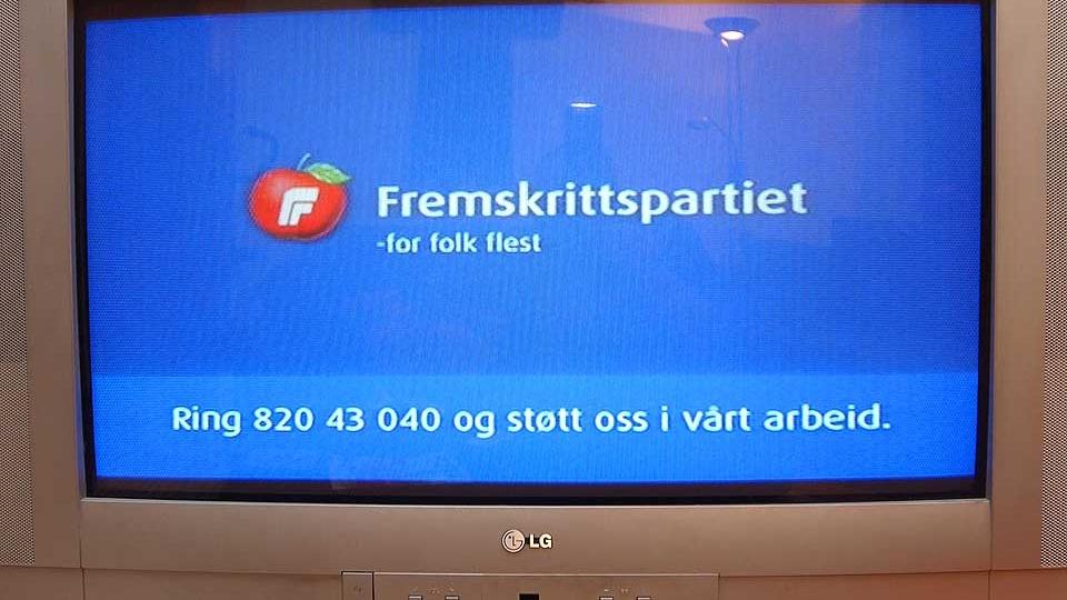 DETTE BLIR LOV: Seinere i dag skal kulturminister Trond Giske fortelle hvordan han mener regelverket om politisk reklame skal bli i Norge. Han dropper � anke Strasbourg-dommen, if�lge NRK.