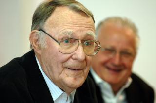 NORDENS RIKESTE:  IKEA-gr�nder Ingvar Kamprad (83) er femte rikeste i verden og klart rikeste i norden. Foto: REUTERS/ARC/Jean-Bernard Sieber
