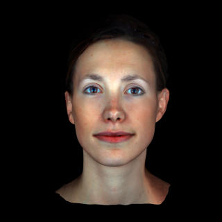 DET ENDELIGE RESULTATET: Kan ogs� beundres p� film der ansiktet beveger seg fra side til side.  Foto: EYETRONIC