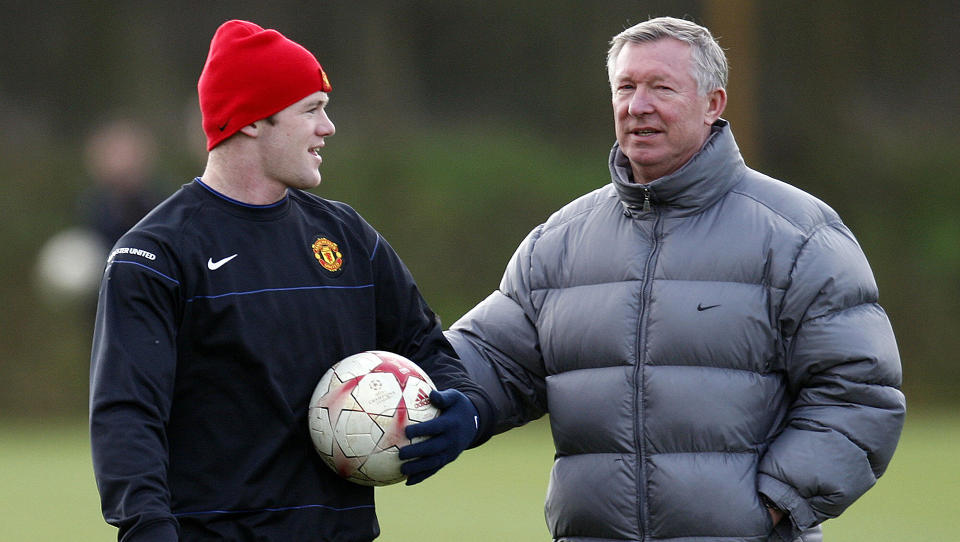 UKLOKT ORDVALG: Sir Alex Ferguson sier det kanskje var feil av Wayne Rooney � bruke ordet hat, men han skj�nner likevel hvorfor spissen misliker Liverpool. Foto: AFP