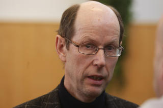 VEGVESENET: Knut Nauste i Statens Vegvesen ansvarlig for vegarbeidet i Kattmarka. Foto: HANS ARNE VEDLOG