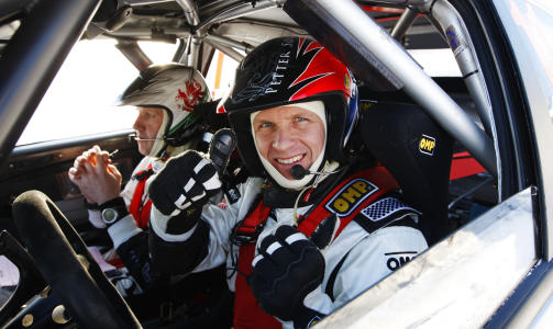 TILBAKE: Petter Solberg kj�rte seg inn til en etterlengtet tredjeplass. Foto: Erlend Aas/Scanpix