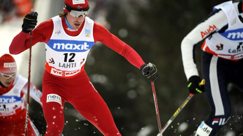 ANDREPLASS: Petter Tande ble beste nordmann i Vikersund. Foto: SCANPIX