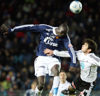 DAGENS VIKING: 194 centimeter lange Mame Niang. Foto: Alf Ove Hansen/Scanpix