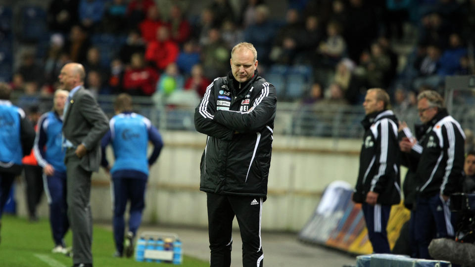 D�RLIG START: Odd-trener Dag-Eilev Fagermo fikk en elendig start p� sesongen. Foto: Alf Ove Hansen/Scanpix