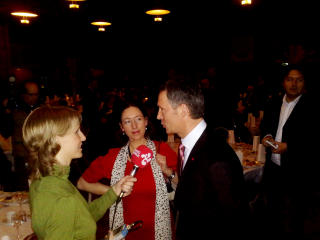 SAMMEN MED INGRID: Jens feiret sammen med familien og 350 andre mennesker i Oslo. Foto: Eiliv Frich Flydal