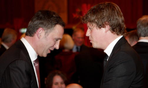 BLANT GRATULANTENE I DAG: Kurt-manager Jan Fredrik Karlsen. Foto: SCANPIX