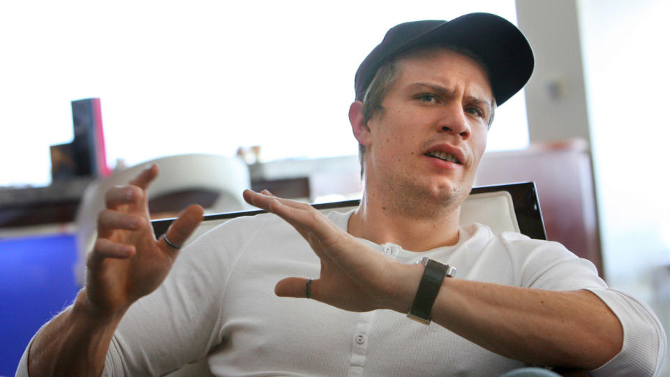 ST�TTER WADA: Andreas Thorkildsen er totalt uenig med dem som kritiserer antidopingbyr�et WADAs dopingregime. Foto: SCANPIX/AFP/STEPHANE DANNA