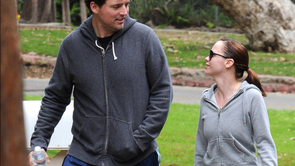 FORLOVET: Christina Ricci og Owen Benjamin. Foto: VAH/ Fame Pictures/Stella Pictures