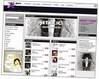 DJUICE: Platekompaniet overtar Telenors Djuice-butikk for musikkfiler.