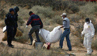 DRAP: Flere tusen mennesker har blitt drept i narkokrigen i Mexico. Foto: Jesus Alcazar/AFP/Scanpix