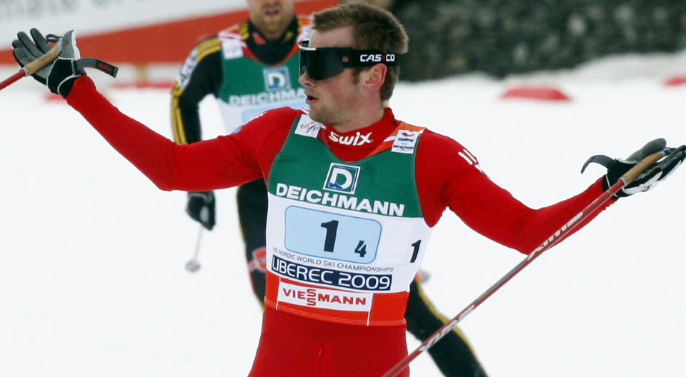 KAN HAN BLI KONGEN AV M�RDARBACKEN OGS�? Petter Northug var overlegen i �rets ski-VM. I dag skal han bryne seg p� langrennssportens t�ffeste bakke.Foto: Lise �serud / SCANPIX