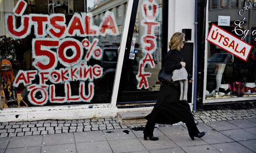 SALG: P� fuckings alt. Foto: Adrian �hrn Johansen/DAGBLADET