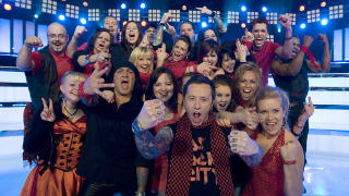 TEAM TOSCHIE: Synger �Levva livet�. Foto: TV 2