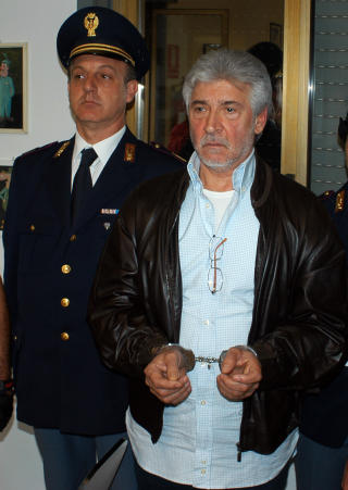 P�GREPET: Salvatore Lo Piccolo. foto: AFP/Scanpix