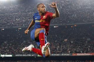 15 M�L: Thierry Henry har scoret 15 m�l for Barcelona i ligasammenheng i �r.  Foto: SCANPIX