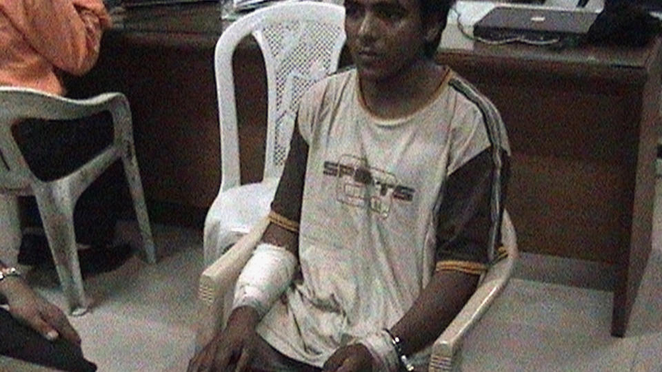 FRA PAKISTAN: Mumbai-terroristen Mohammed Ajmal Kasab (21) bekreftet sin opprinnelse i retten i dag. Dette bildet er tatt ved en tidligere, ukjent anledning. Foto: CNN/REUTERS/Scanpix