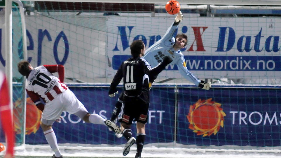 BEST P� BANEN: Folket har talt, Rune Almenning Jarstein var Tippeligaens beste spiller denne runden.
Foto: Rune Stoltz Bertinussen