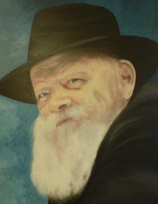 REBBE'N: Chabad-Lubavitch-j�dene har hatt sju av dem, og dette er den siste. Rebbe'n anses som en hellig person, og bostedet hans i Crown Heights har blitt kopiert verden over. Foto: ASTRID MELAND