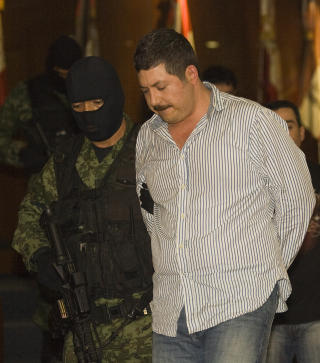 TATT: Hector Huerta Rios var blant landets 37 mest etters�kte narkoforbrytere, sier myndighetene. Foto: SCANPIX/AP Photo/Claudio Cruz