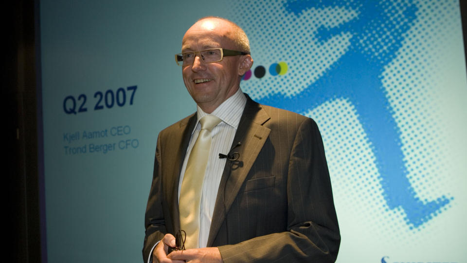  Kjell Aamodt g�r av som konsernsjef i Schibsted. Foto: SCANPIX
Foto: Cornelius Poppe / SCANPIX .