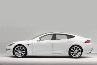 STILIG: Tesla Model S ligner mer p� en sportsbil fra Jaguar eller Aston Martin enn de elbilene vi kjenner fra norske gater og veier i dag.Foto: TESLA