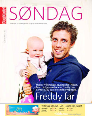 FLERE SAKER I DAGENS S�NDAG: Hvordan Freddy dos Santos bor kan du finne ut i S�ndagsbilaget.