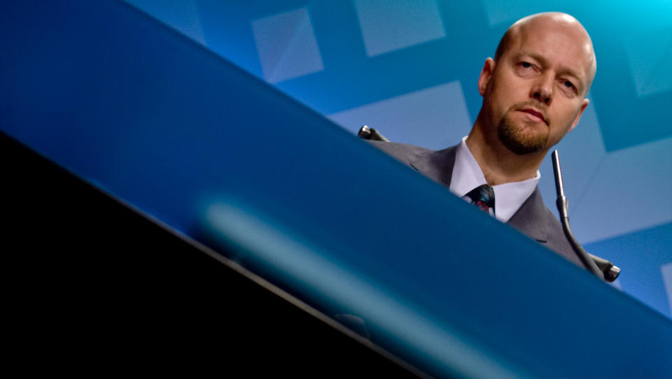 LEGGER OM: Direkt�r i Statens pensjonsfond - Utlandet, Oljefondet , Yngve Slyngstad. Foto: Cornelius Poppe/SCANPIX