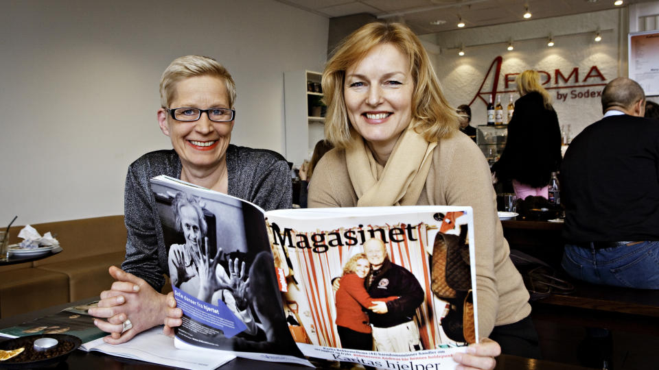 SAMARBEIDER: Redakt�r Anne Aasheim (t.v.) og Dagbladet vil i de kommende ukene f�lge generalsekret�r Kjersti Fl�gstads UNICEF-prosjekt �Du kan v�re den ene� tett. I dagens Dagbladet MAGASINET forteller blant andre Karita Bekkemellem og Morten Krogvold om hvordan engasjerte enkeltpersoner var der for dem da de trengte det som mest. Foto: J�RN H. MOEN