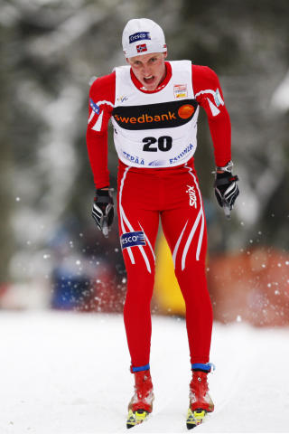 UTE AV LANDSLAGET: Roger Aa Djupvik.
Foto: H�kon Mosvold Larsen/SCANPIX