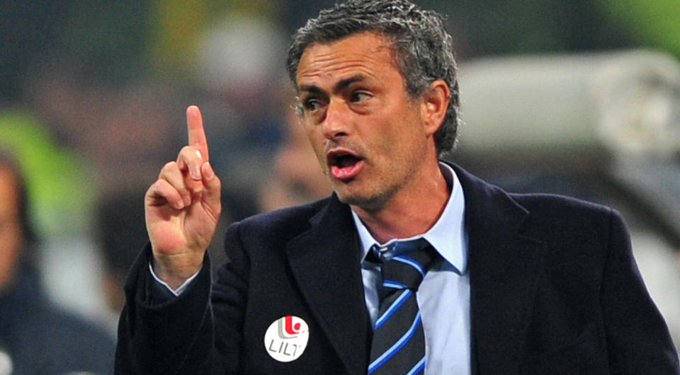 SUKSESS: Selv om han ledet Inter Milan til seriegull i fjor, har Jose Mourinho lyst tilbake til Premier League. Foto: Giuseppe Cavace/Scanpix