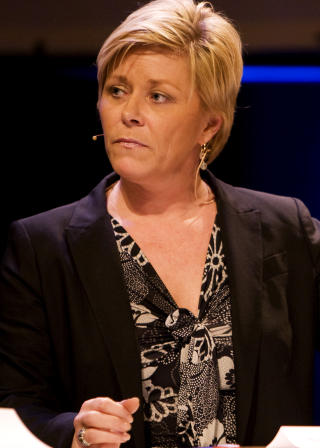 I UTAKT: Frp-formann Siv Jensens tillitsvalgte er i utakt med egne velgere.
Foto: H�kon Mosvold Larsen / SCANPIX