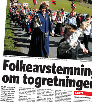 OPPMERKSOMHET: Saken har vakt oppmerksomhet i flere riksmedier. Her er dagens Dagbladet-utgtave. Faksimile: Dagbladet