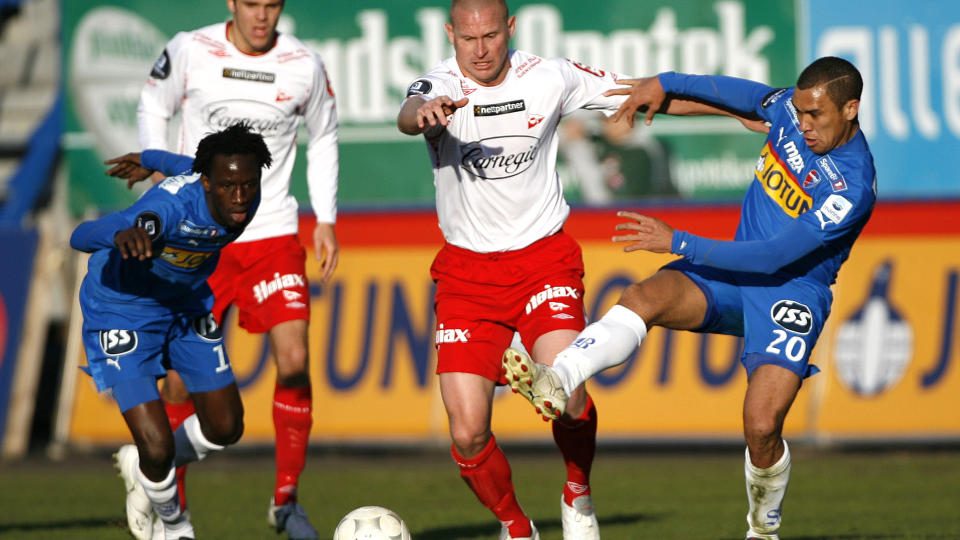 SIKRET POENG: Kasey Wehrman utliknet fra krittmerket. Foto: Trond Reidar Teigen / SCANPIX