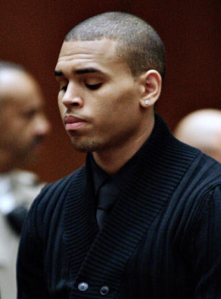 - IKKE SKYLDIG: Chris Brown har erkl�rt seg ikke skyldig i angrepet p� Rihanna. Foto: AP / SCANPIX