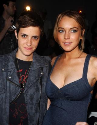 TAR DET LETTERE: Samantha Ronson skal ta bruddet lettere enn ekskj�resten Lindsay Lohan. Foto: Peter Kramer/AP/SCANPIX
